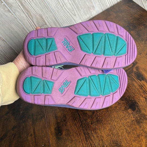 Teva Purple Sport Sandals with Adjustable Straps K Hurricane XLT Youth 1 - Picture 4 of 5
